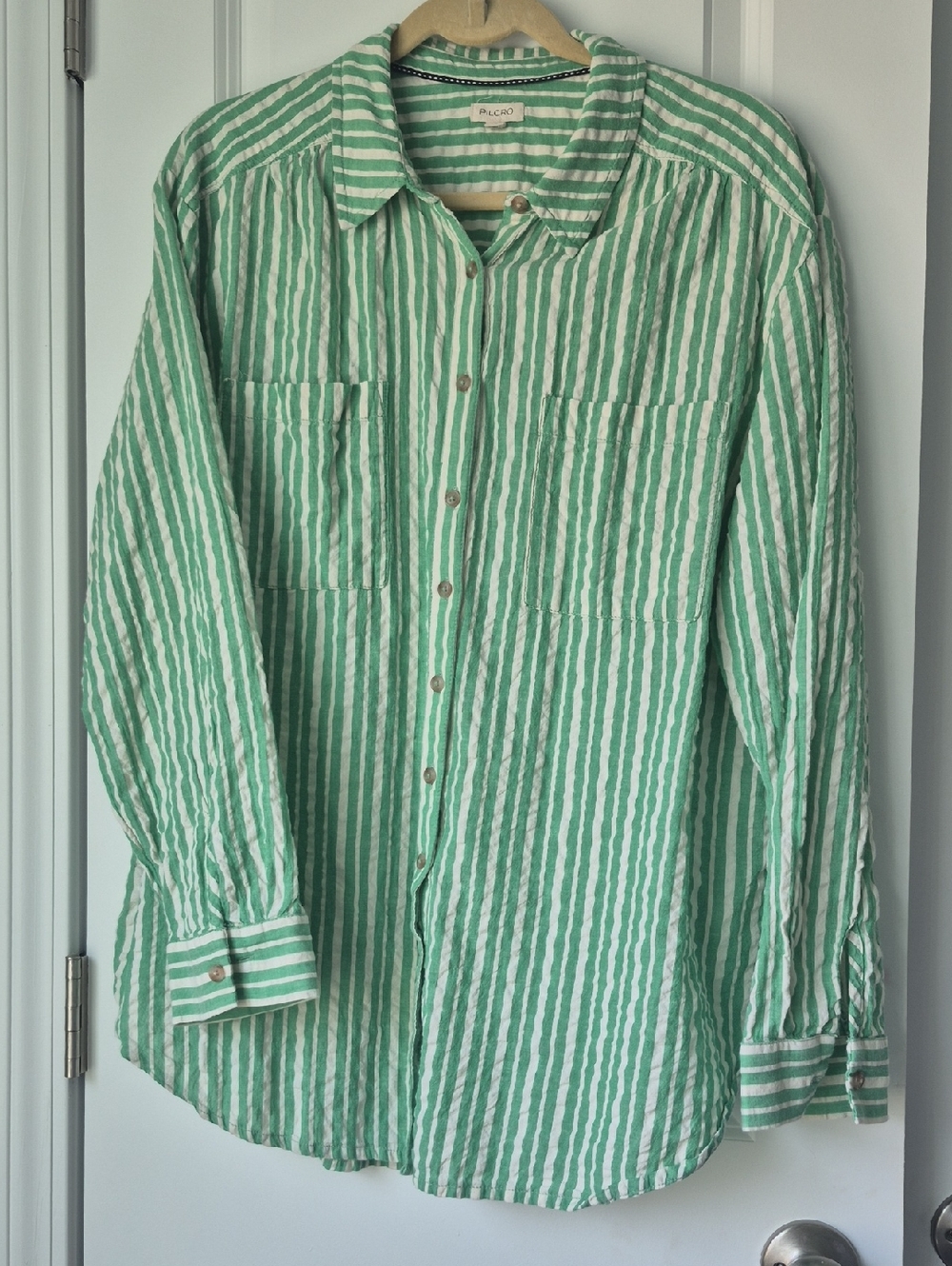 ANTHROPOLOGIE PILCRO BLOUSE XL